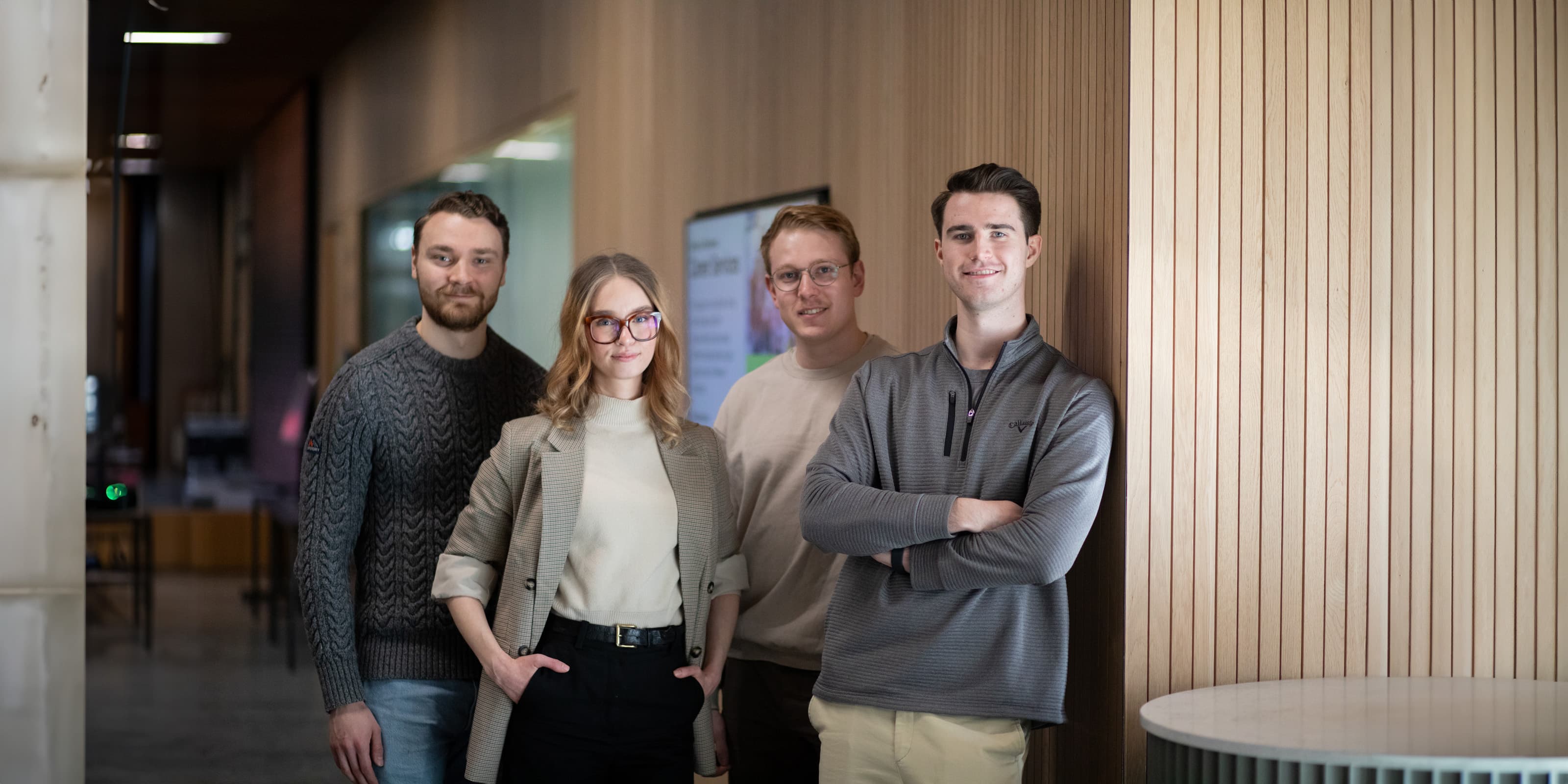 Complink team at the 2024 Strive startup crawl